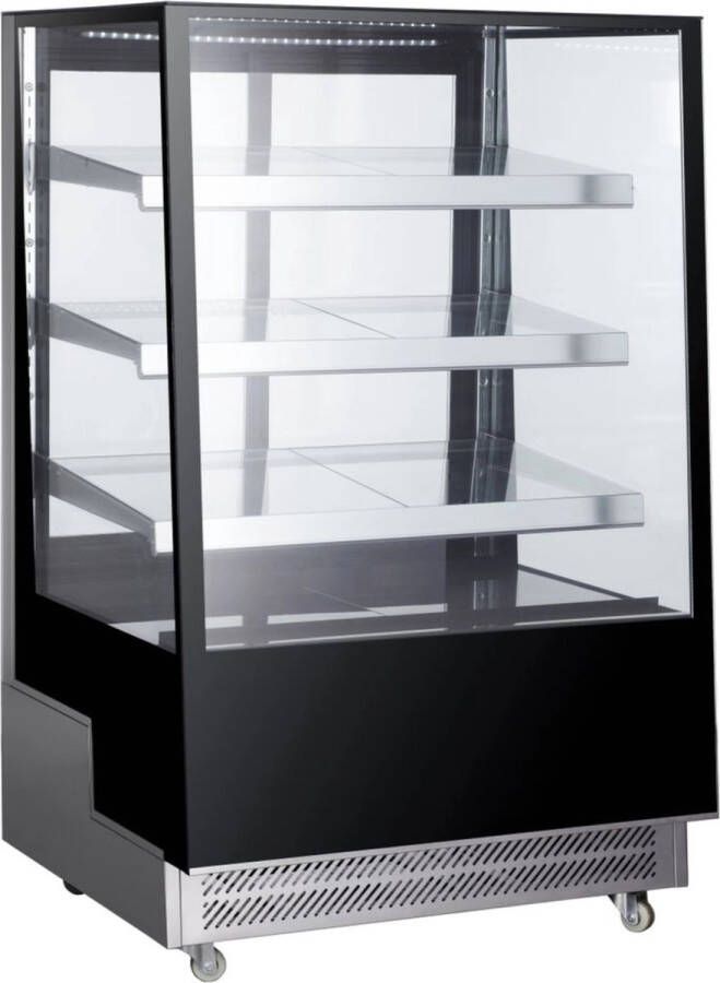 Hendi Arktic Koelvitrine met 3 Schuine Schappen 500 Liter 90x80 5x(H)144 5cm