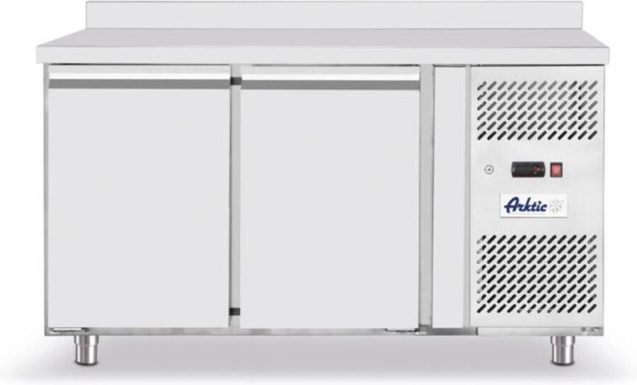 Arktic Koelwerkbank ProfiLine Energiezuinig 280L 2 Deuren 1 1 GN -2°C +8°C Geforceerd Achteropstand 1360x700x850 890mm - Foto 2