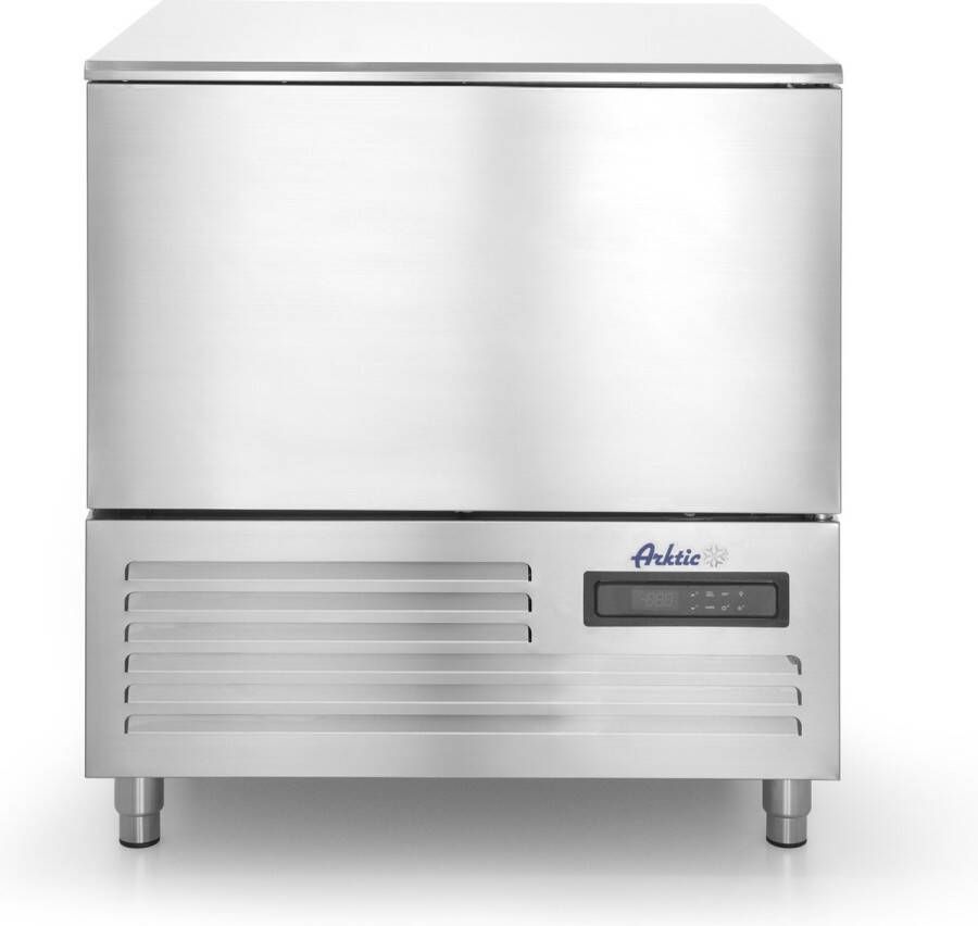 Arktic Snelkoeler met digitale temperatuurregeling – 5 x GN 1 1 – roestvast staal – 230V 1420W