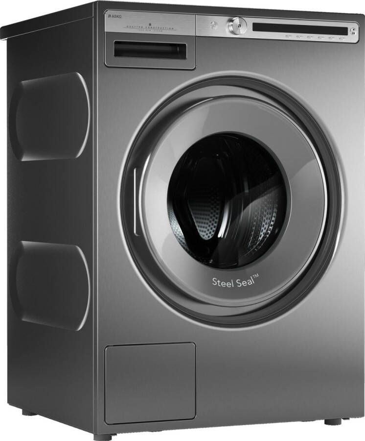 Asko Logic W4086C.S 3 wasmachine Voorbelading 8 kg 1600 RPM A Roestvrijstaal - Foto 1