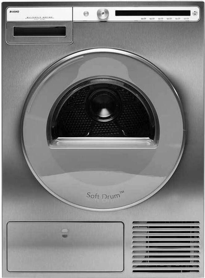 ASKO T408HD.S Warmtepompdroger Grijs