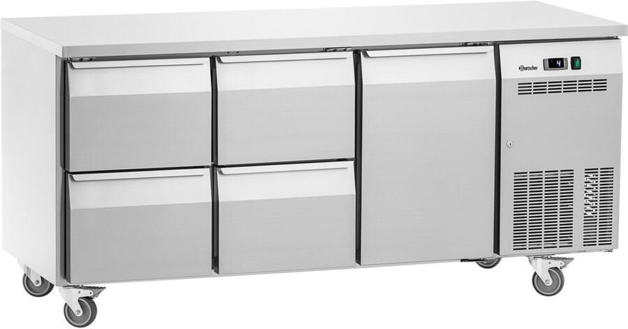 Bartscher 110898 Koelwerkbank Easy S4T1-1501 Horeca & Professioneel