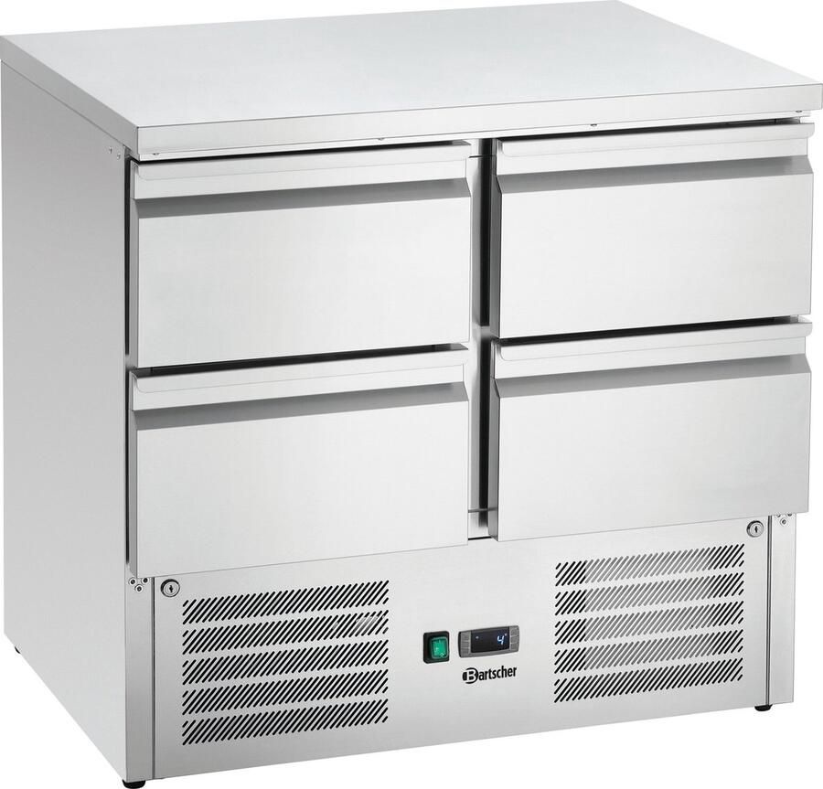 Bartscher Koelwerkbank 260L 4 Laden 0°C +10°C Geforceerd 903x700x880mm - Foto 2