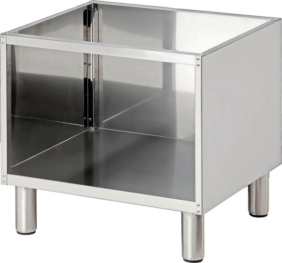 Bartscher Onderbouw open 650 60cm breed RVS 112021