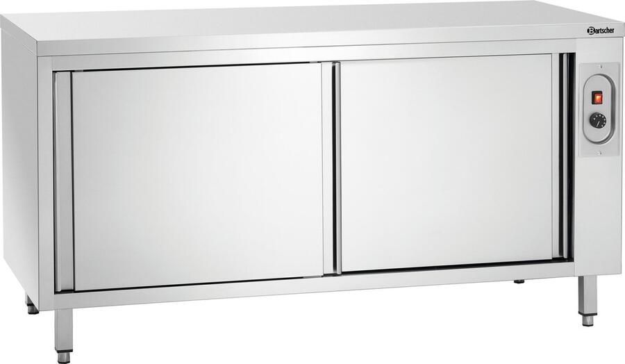 Bartscher Warmhoudkast RVS Doorgeefmodel 2kW 1600x700x850mm