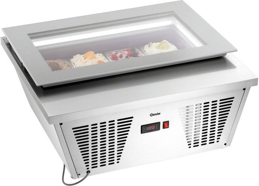 Bartscher IJsvitrine 4x6-5L 867x735x377mm
