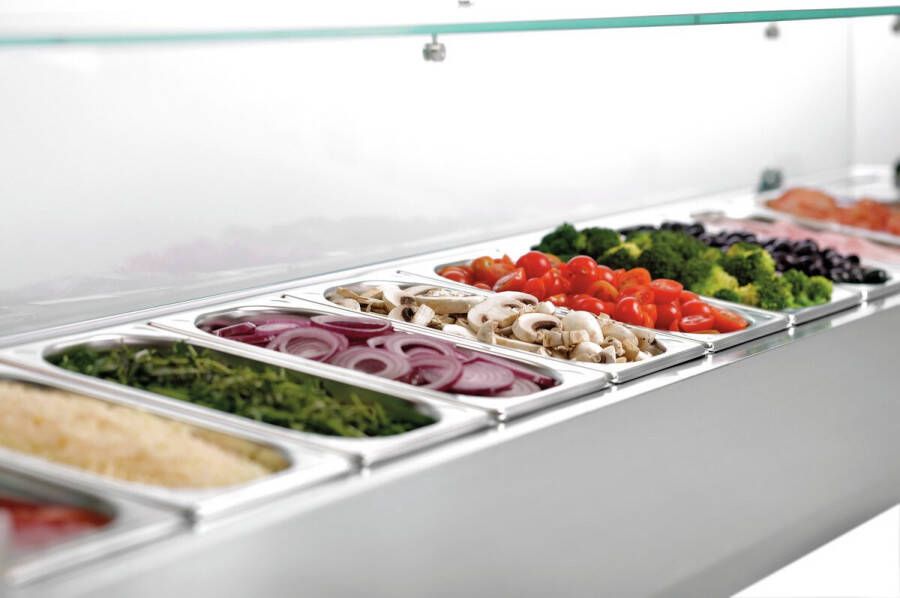 Bartscher Koelopzetvitrine GL3 2005 200298 Horeca & Professioneel