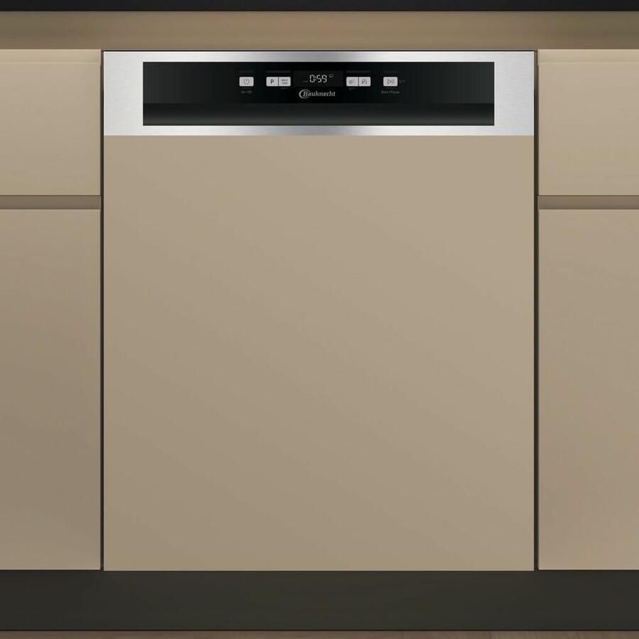 Bauknecht B0B D651A X Half geintegreerde vaatwasser Autodeur Energielabel B