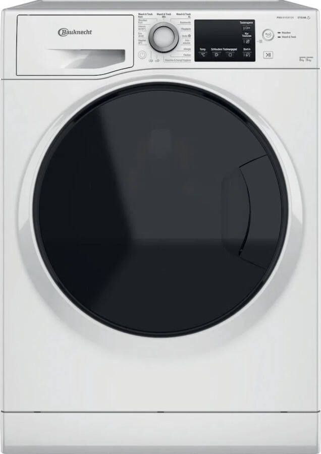 Bauknecht WATK Sense 86S 41 N wasdroogcombinatie 8 6 kg Duits Display Optie stoom - Foto 1