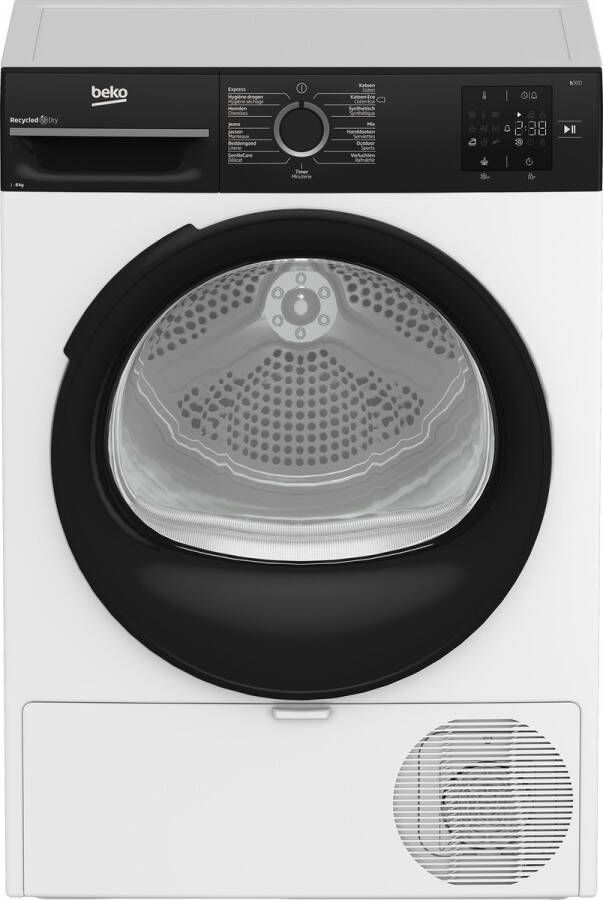 Beko 8 kg A++ 64 dBA 220.2 kWh 64 dBA 230 240 V 50 Hz Warmtepomp Wit