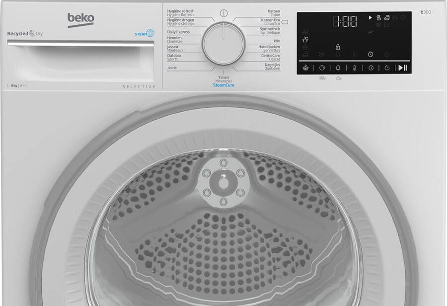 Beko B3T6823WS2 wasdroger Vrijstaand Voorbelading 8 kg A++ Wit - Foto 2
