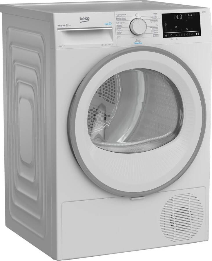 Beko B3T6823WS2 wasdroger Vrijstaand Voorbelading 8 kg A++ Wit
