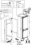 Beko BCNA306E4SN koel-vriescombinatie Ingebouwd 306 l E Wit - Thumbnail 1