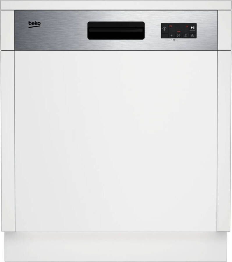 Beko BDSN153E3X vaatwasser Semi-ingebouwd 13 couverts E