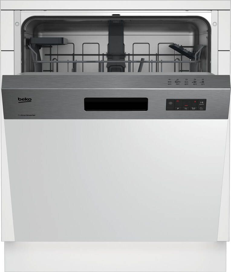 Beko BDSN15N20X: Inbouwvaatwasser (13 couverts 60 cm)