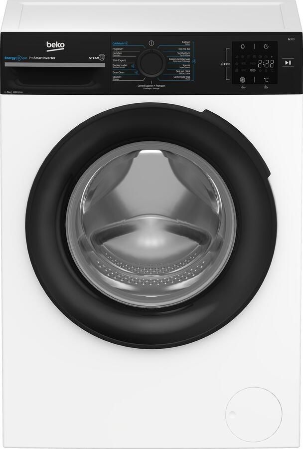 Beko b300 BM3WFU3741B1 wasmachine Voorlader 7 kg 1400 RPM Wit - Foto 2