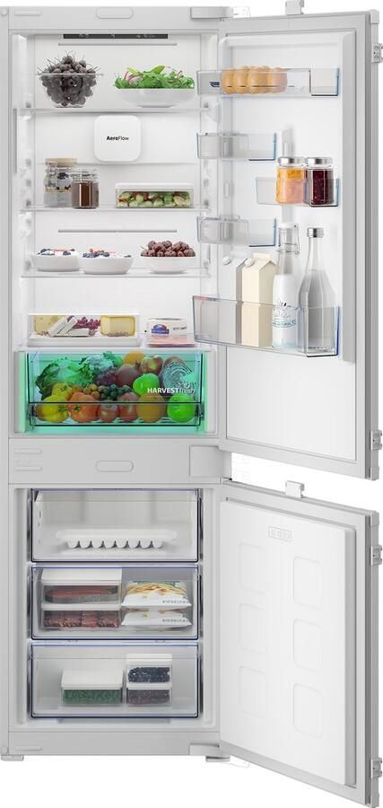 Beko B3BCNA294HS Inbouw koelvriescombinatie 178 cm Nofrost Sleepdeur - Foto 2