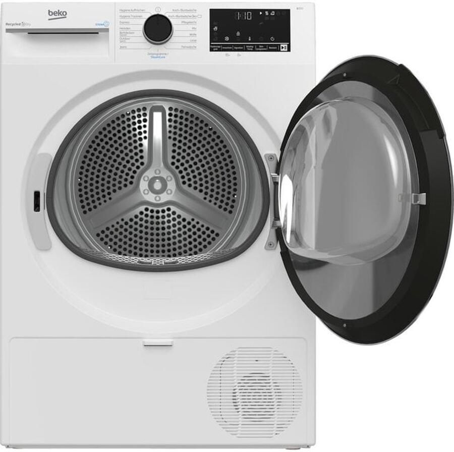Beko B3T3249S Warmtepompdroger 9 kg C Taaldisplay Duits