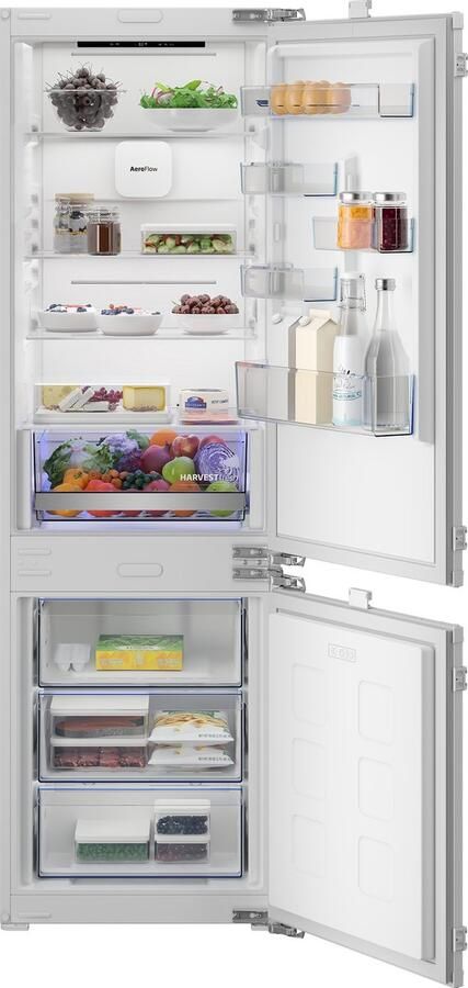 Beko B5BCNA295HF Inbouw koelvriescombinatie Nofrost