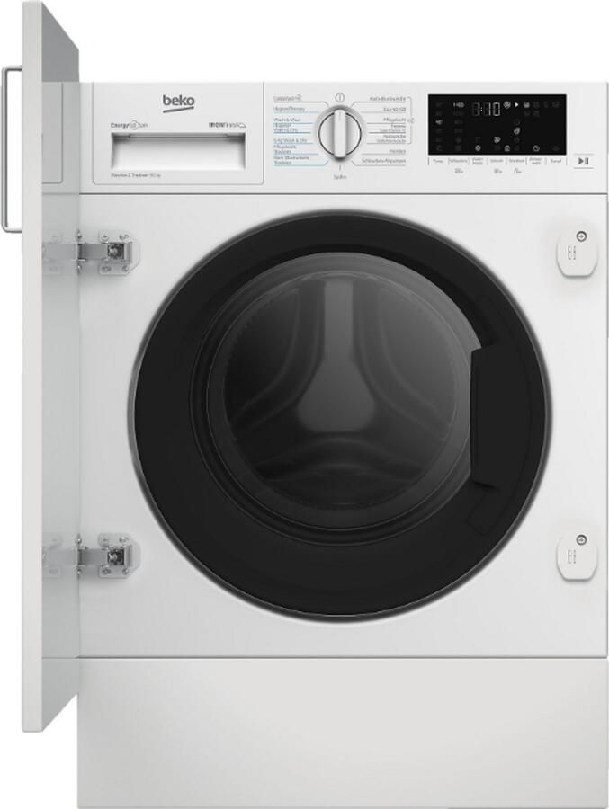 Beko B5DBT6941W Inbouw wasdroogcombinatie 9-6 kg Taaldisplay Duits
