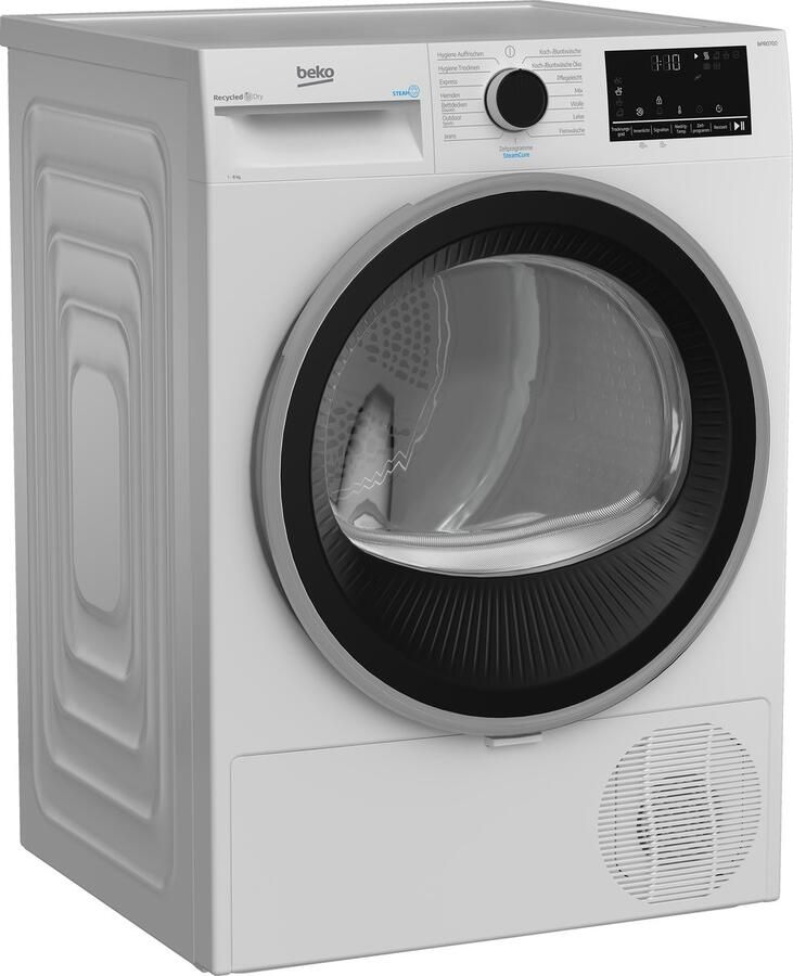 Beko B5T68219 Warmtepompdroger 8 kg B label Taaldisplay Duits