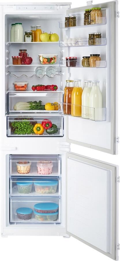 Beko Koelvriescombi BCSA283E4SN | Inbouwkoel-vriescombinaties met vriezer | 8690842403941 - Foto 3