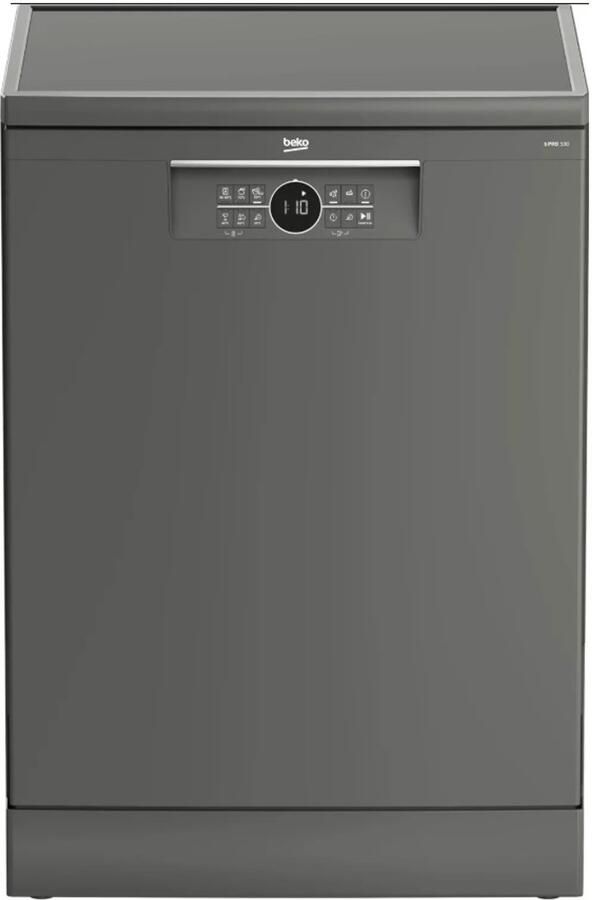 Beko BDFN26443G vrijestaand vaatwasser Grijs