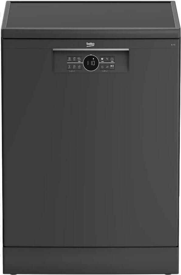 Beko BDFN26460G- Vrijstaande Vaatwasser 14 couverts A label Manhattan Grijs