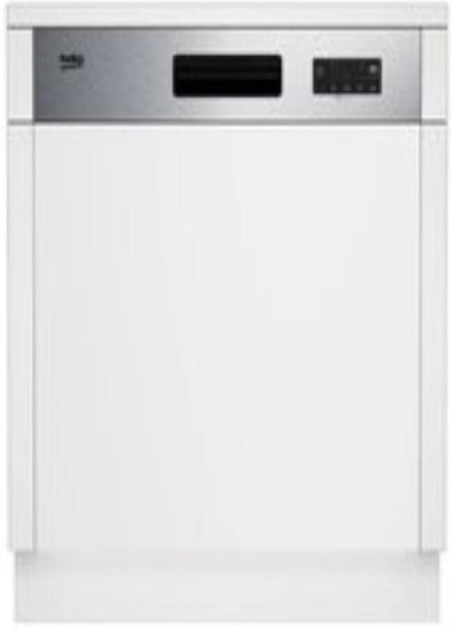 Beko BDSN153E3X-1 vaatwasser Semi-ingebouwd 13 couverts E + 3 Jaar Gratis Extra Garantie