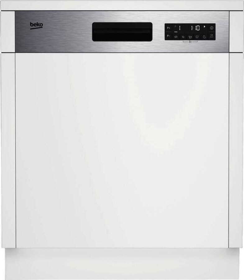 Beko BDSN25530X Semi-ingebouwd 15 couverts
