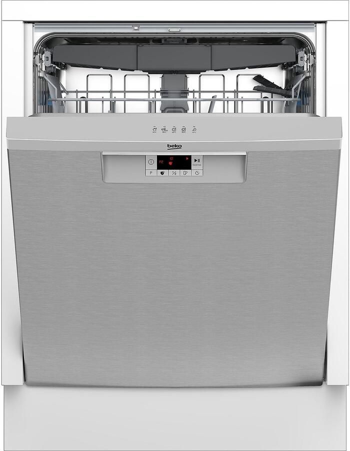 Beko BDUN16450X Onderbouw vaatwasser B Label RVS