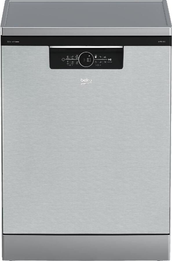 Beko. Beko BDFN36642XC CornerIntense Vaatwasser vrijstaand RVS