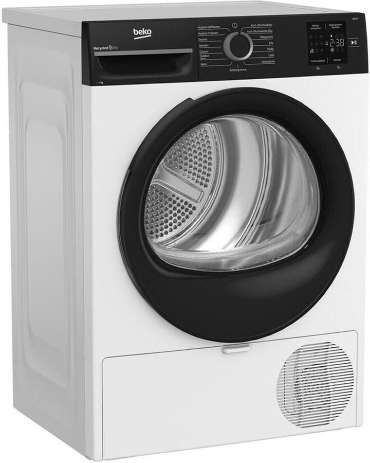 Beko BM3T37240W Warmtepompdroger 7 kg C Taaldisplay Duits