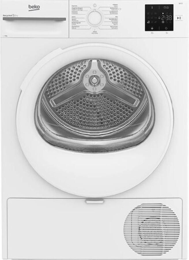 Beko BM3T38232CW 8KG Warmtepompdroger zuinig