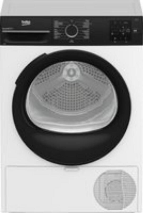 Beko BM3T3823B-1 Wasdroger Warmtepomp Wit + 3 Jaar Gratis Extra Garantie