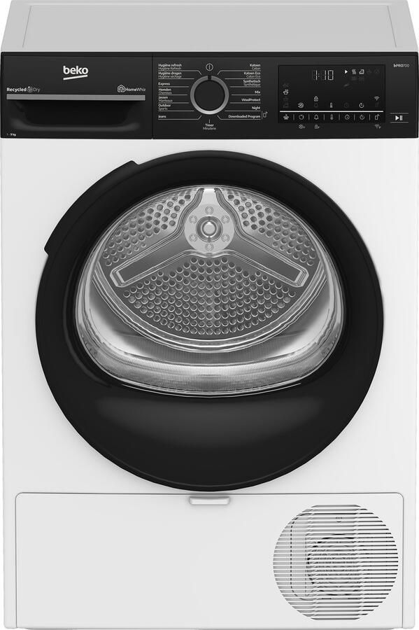 Beko BM3T3924W Wasdroger Warmtepompdroger 9 kg Energielabel B - Foto 2