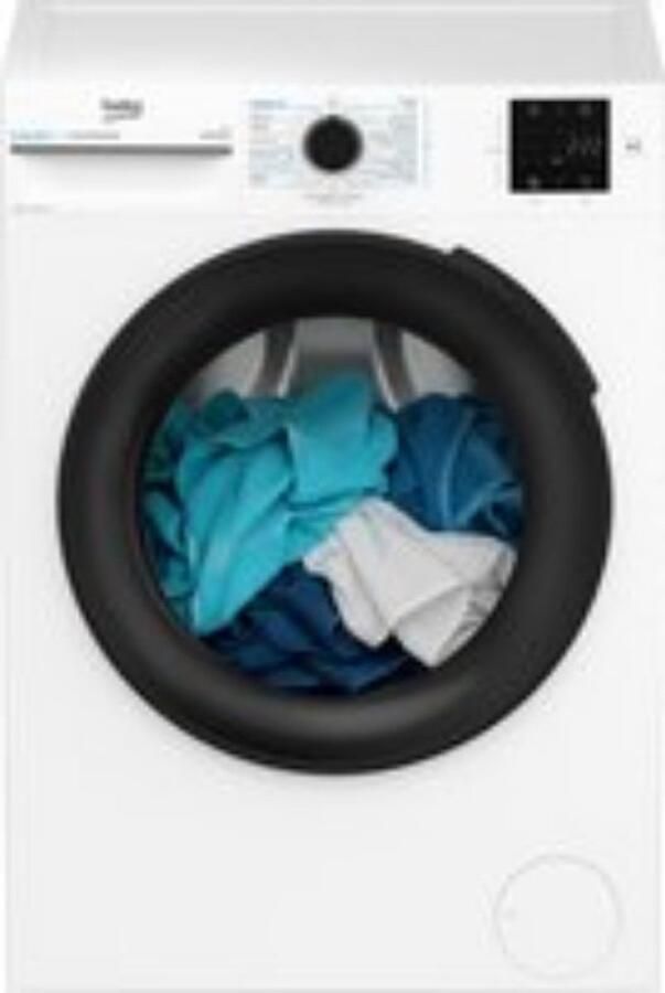 Beko BM3WFT3841W -1 Vrijstaand Wasmachine 1400rpm + 3 Jaar Gratis Extra Garantie