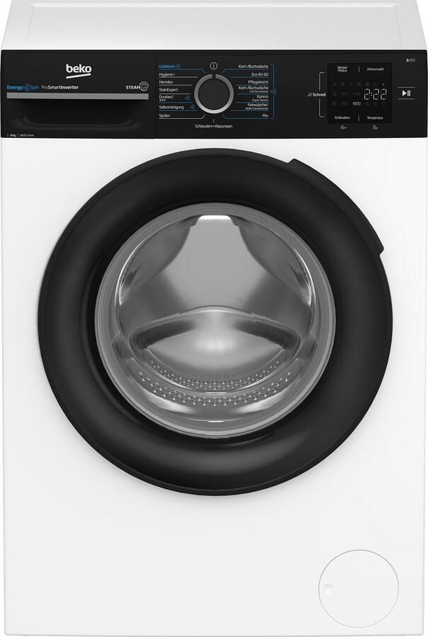 Beko BMMS3WFU4841W Wasmachine A Energyspin Duits Display