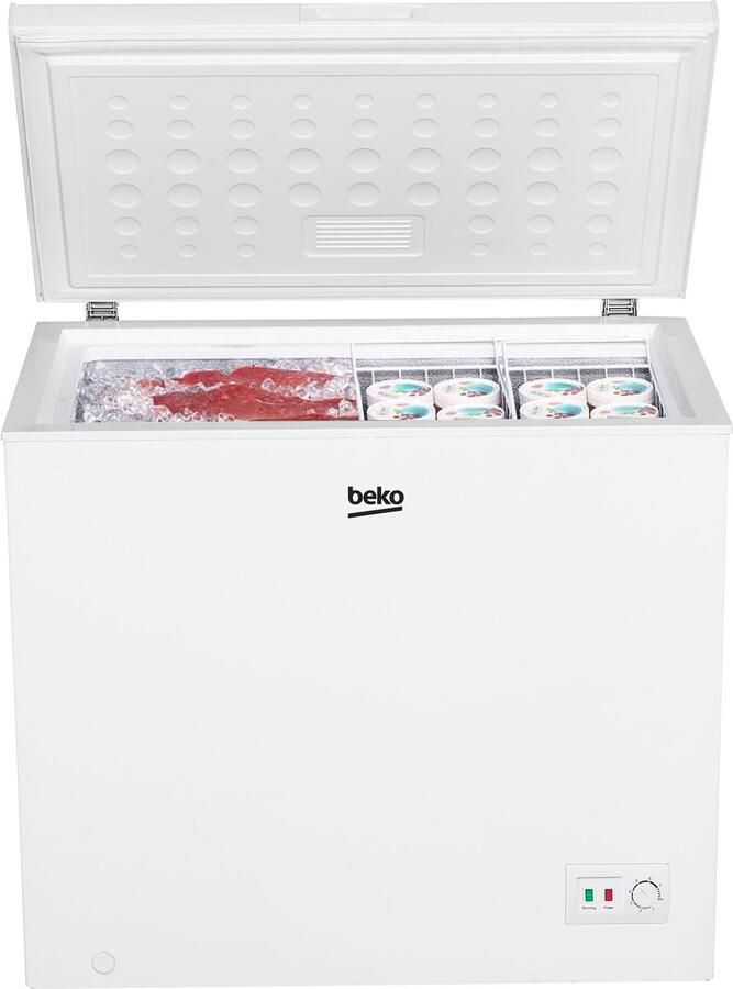 Beko CF200EWN Vrieskist 198 L Vrijstaand E label 40 dB Statisch Snelvriesfunctie - Foto 2