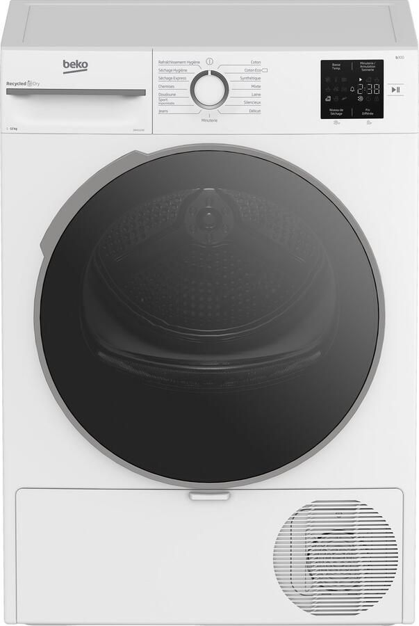 Beko D0H11230 Warmtepompdroger 12 kg Franse display