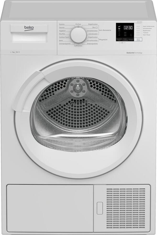 Beko DHC742GXS wasdroger Vrijstaand Voorbelading 7 kg A++ Wit
