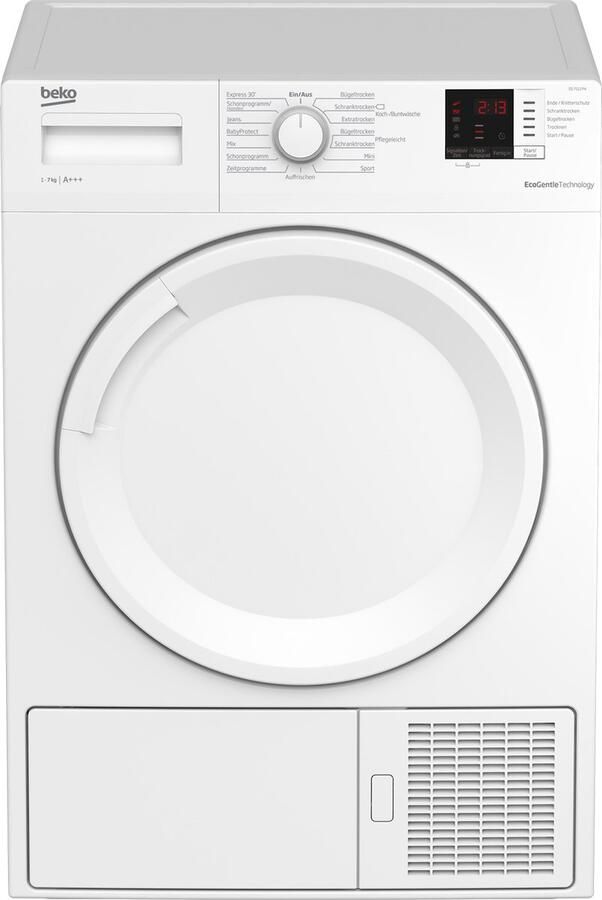 Beko DS7512PA wasdroger Vrijstaand Voorbelading 7 kg A+++ Wit