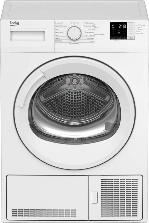 Beko DS8513PA2W wasdroger Vrijstaand Voorbelading 8 kg A+ Wit