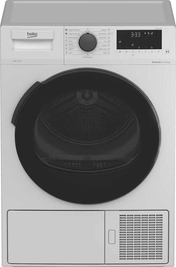 Beko DS9414CX2 wasdroger Vrijstaand Voorbelading 9 kg A++ Wit