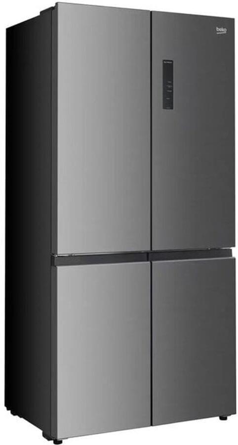 Beko GNO5231XPN Koel-vriescombinatie Side By Side No Frost- RVS