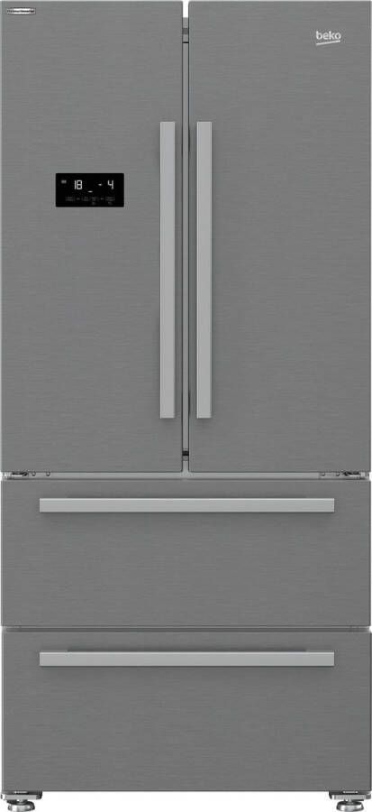 Beko GNE60531XN Amerikaanse koelkast Rvs - Foto 2