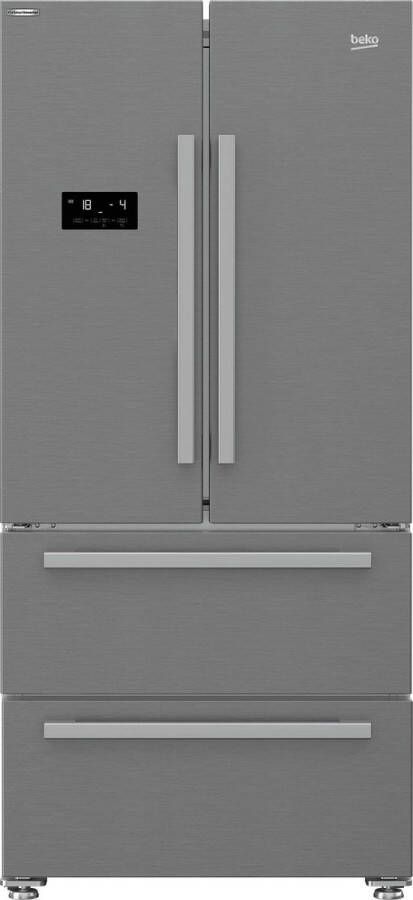 Beko GNE60531XN Amerikaanse koelkast RVS