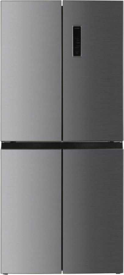 Beko GNO46623MXPN Vrijstaand Amerikaanse deur Roestvrijstaal 4 deur(en) Knoppen Touch LED