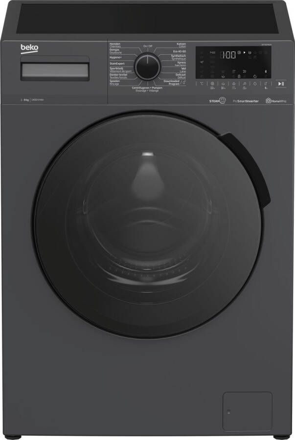 Beko WTV8740A1 SteamCure vrijstaande wasmachine voorlader - Foto 2