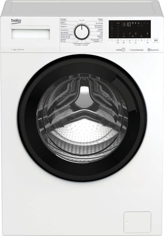 Beko WUV75421W Homewhiz SteamCure™ Wasmachine